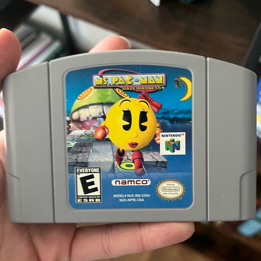 Ms PAC-Man Nintendo 64 Game